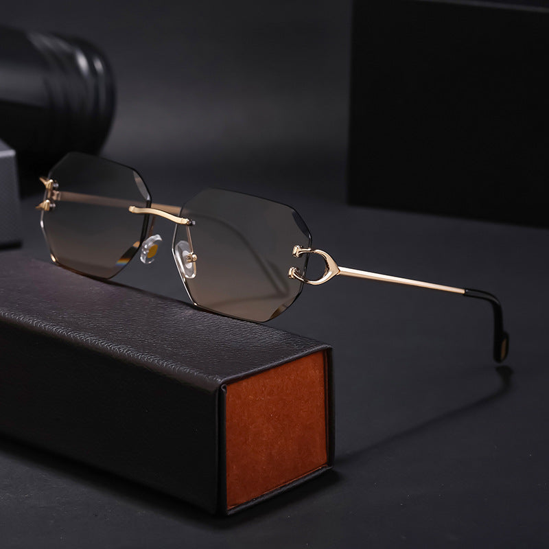 Lunettes de soleil retro européennes et américaines pour hommes