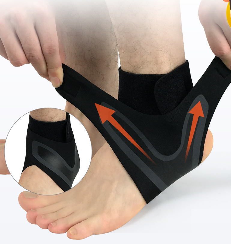 Soutien à la cheville Brace Sécurité Course Basketball Sports Manches