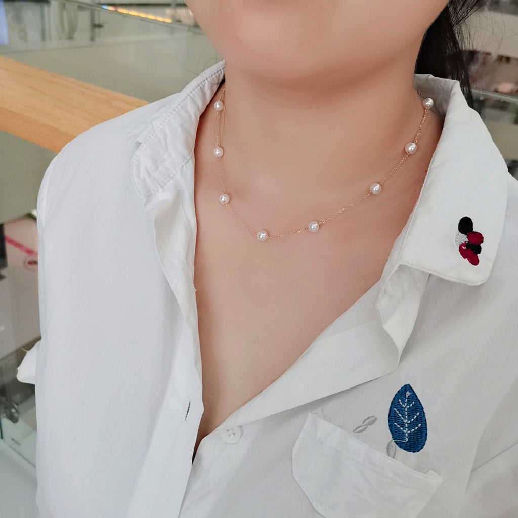 Collier Gypsophila