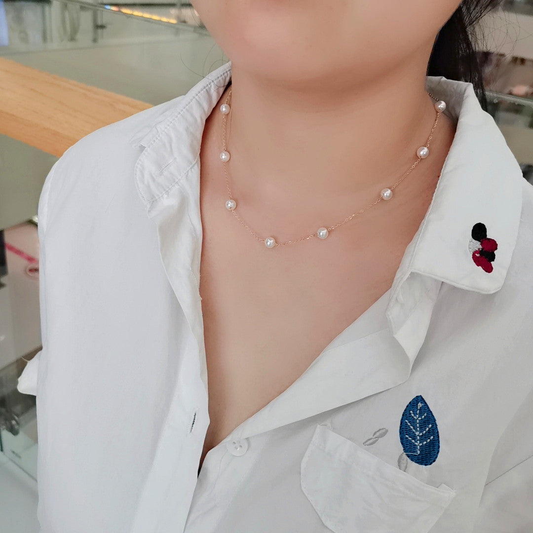 Collier Gypsophila