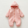 Bébé Automne et d'hiver Rompers chaud mâle et femelle bébé matelassé port extérieur