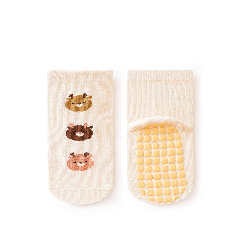 Bébé Chambre antidérapante Chaussettes en coton