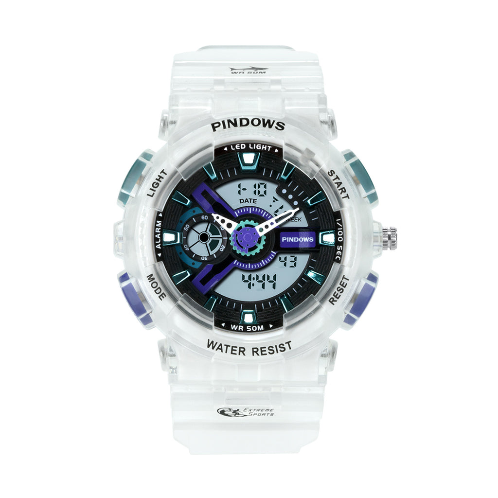 Montre électronique de sport extérieur pour garçons