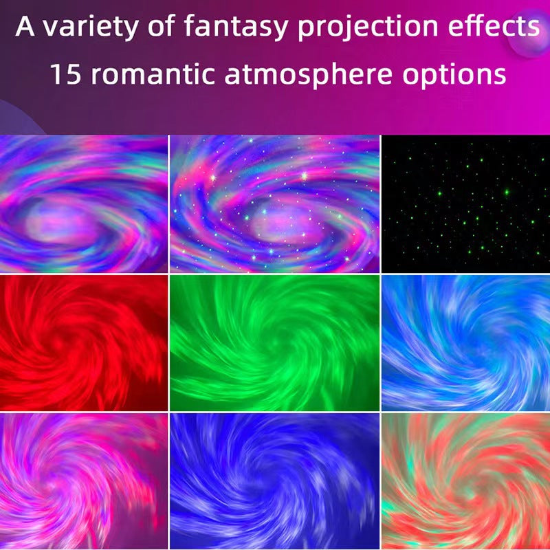 Projecteur de lampe de projection d'atmosphère étoilée