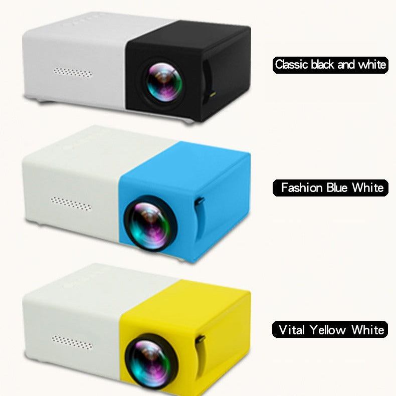 Projecteur mini-portable usine de projection Yg300 Petite Machine Jaune HD Accueil Recommander Pr
