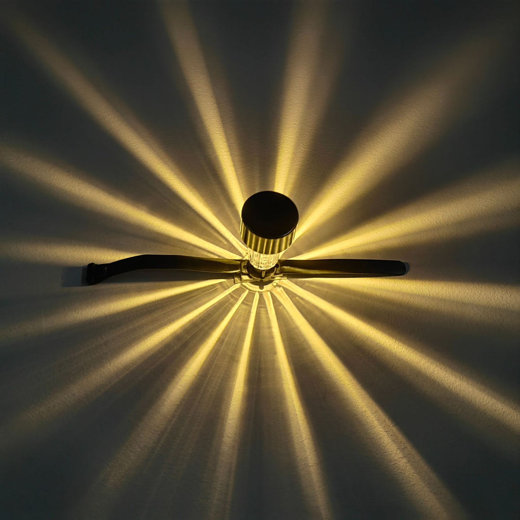 Lampe de paysage solaire avec petit tube léger