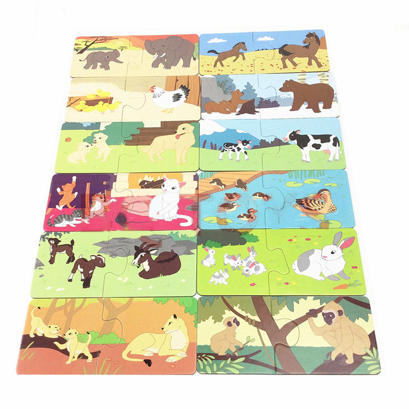 Jouet de puzzle français