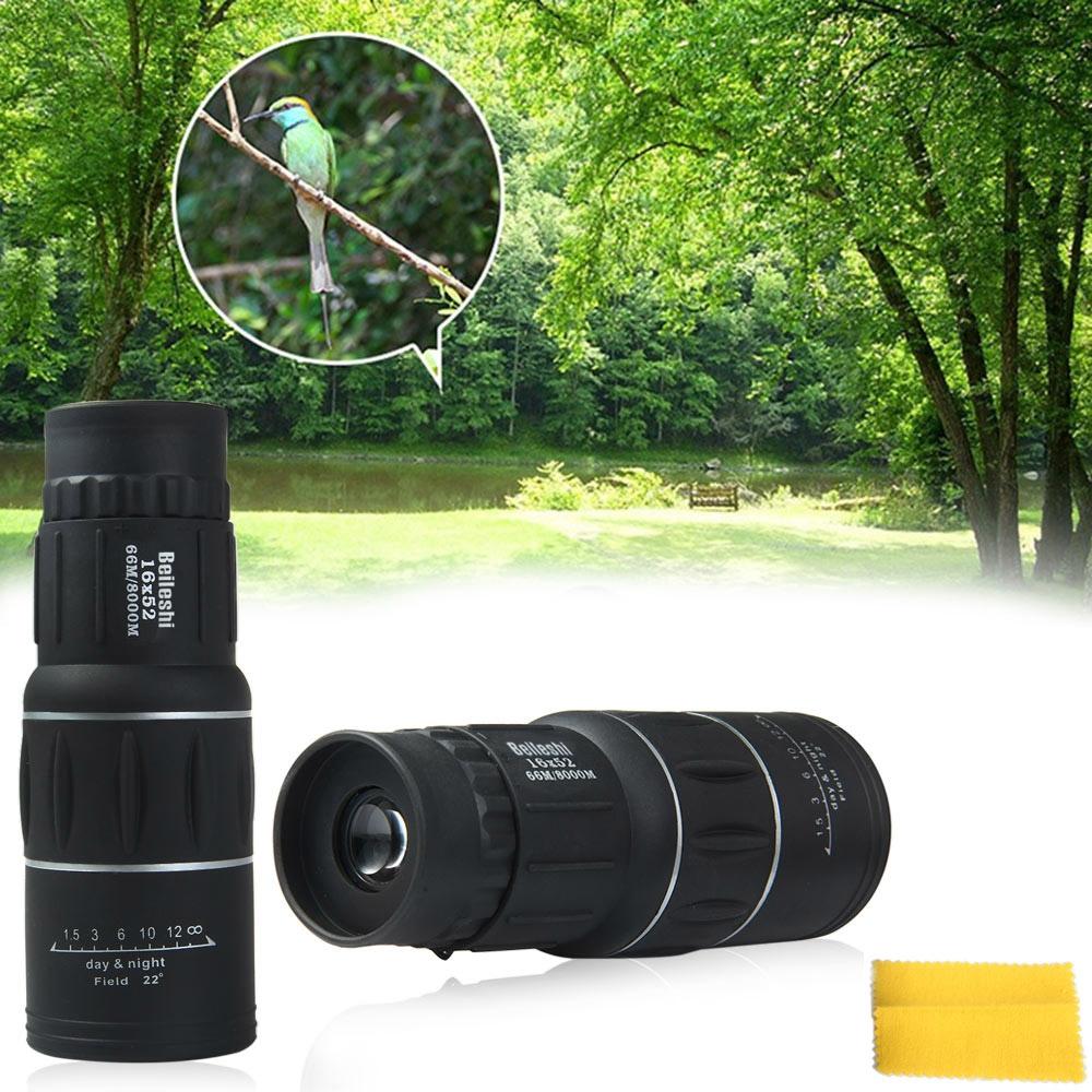 16 x 52 Téléscope double focale