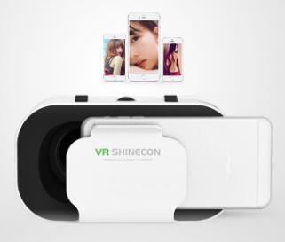 Casque Casque Shinecon Réalité Virtuelle Lunettes Casque 3D 3D Google Cardboard pour Smart P