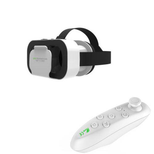 Casque Casque Shinecon Réalité Virtuelle Lunettes Casque 3D 3D Google Cardboard pour Smart P