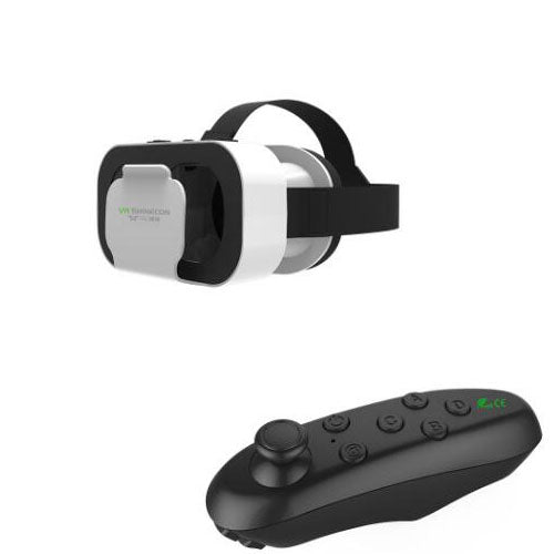 Casque Casque Shinecon Réalité Virtuelle Lunettes Casque 3D 3D Google Cardboard pour Smart P