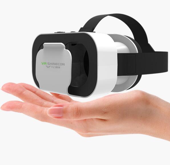 Casque Casque Shinecon Réalité Virtuelle Lunettes Casque 3D 3D Google Cardboard pour Smart P