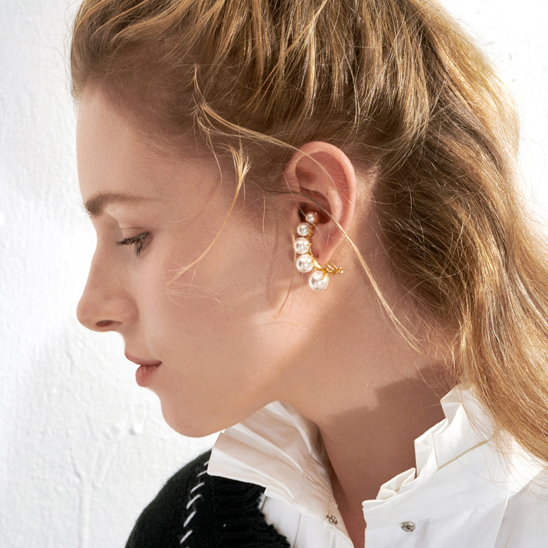 Boucles d'oreilles Michel Lobe Wrap