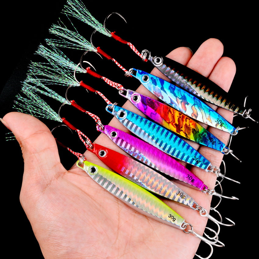 IMA Lure Aile dure au plomb poisson Jig pêche Tackle 7