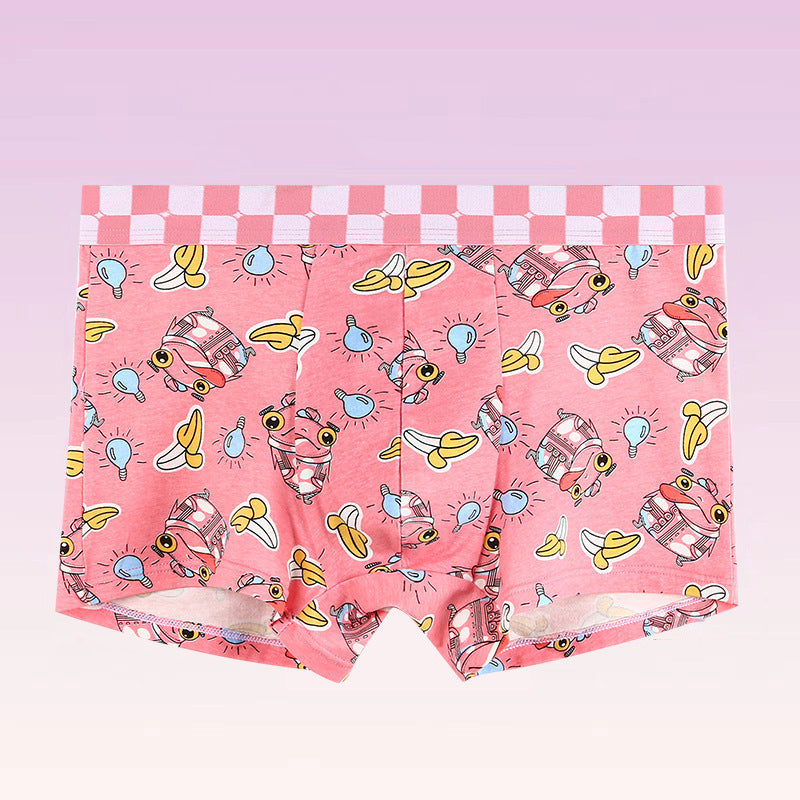 Couleur Sous-vêtements Hommes Ice Silk Summer Boxers ultra-mince Cute Boys Shorts Best-seller On Douy