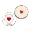 Beauty Brush Cleaning Soap-Heart-shaped soap base-50g-1 piece
