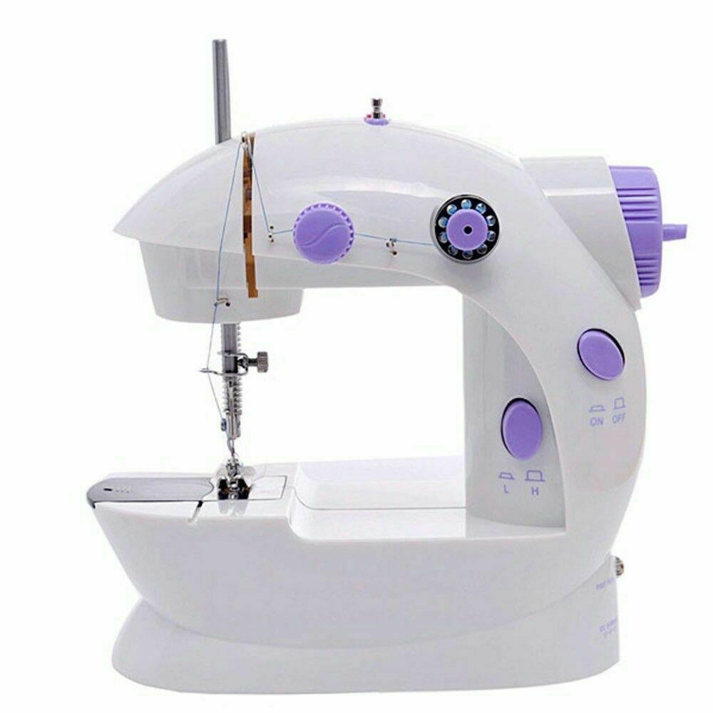 Mini machine à coudre électrique portable multifonctions bureau sur mesure