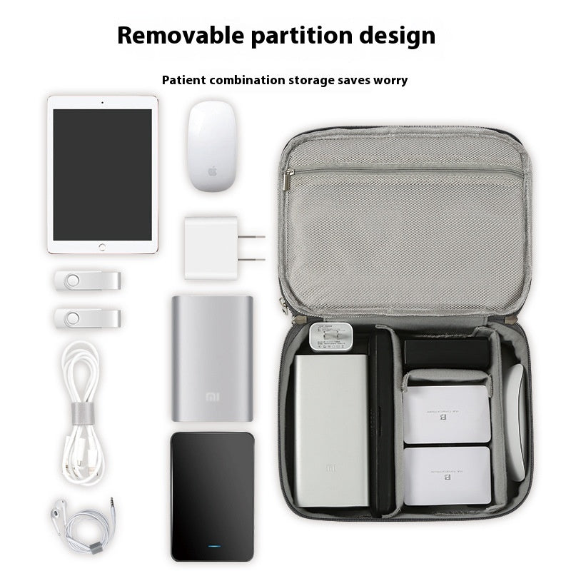 Sac de stockage de câble de données Mobile Power Box Travel Portable Accessoires numériques Organisant Fol