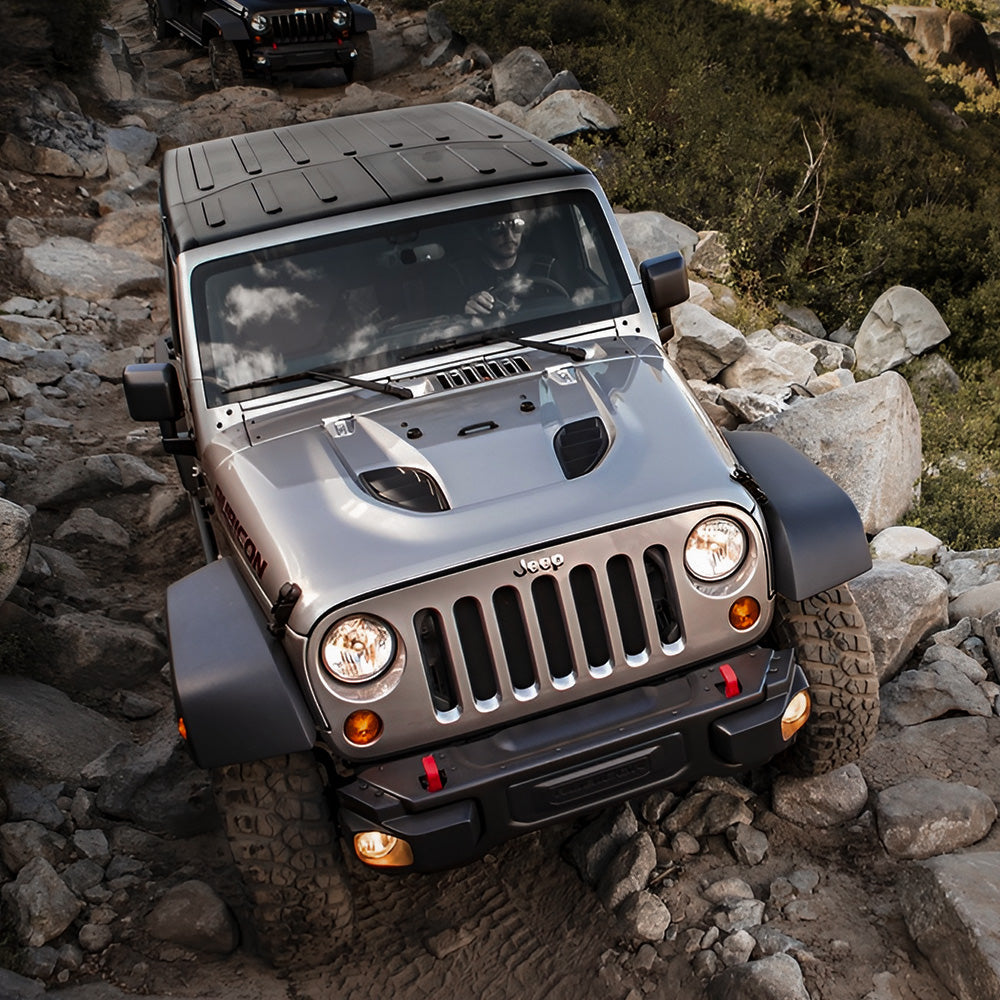 Hottes de remplacement en métal compatibles avec Wrangler JK JKU