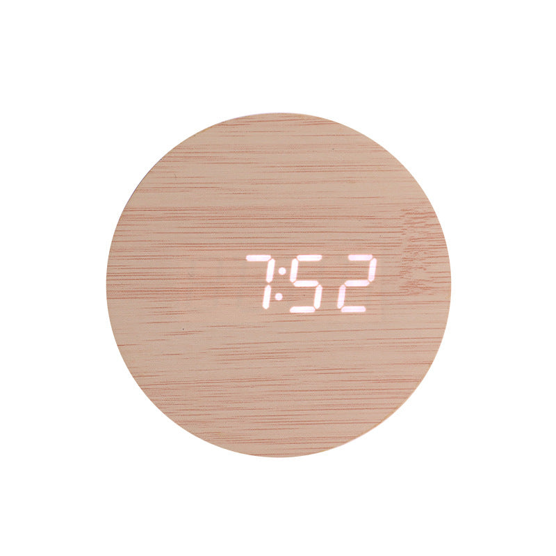 Horloge Électronique Creative Light Luxe Smart Clock