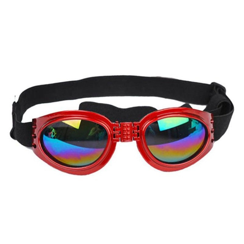Lunettes de soleil pour chiens pliables de taille moyenne Lunettes de protection UV pour animaux de compagnie