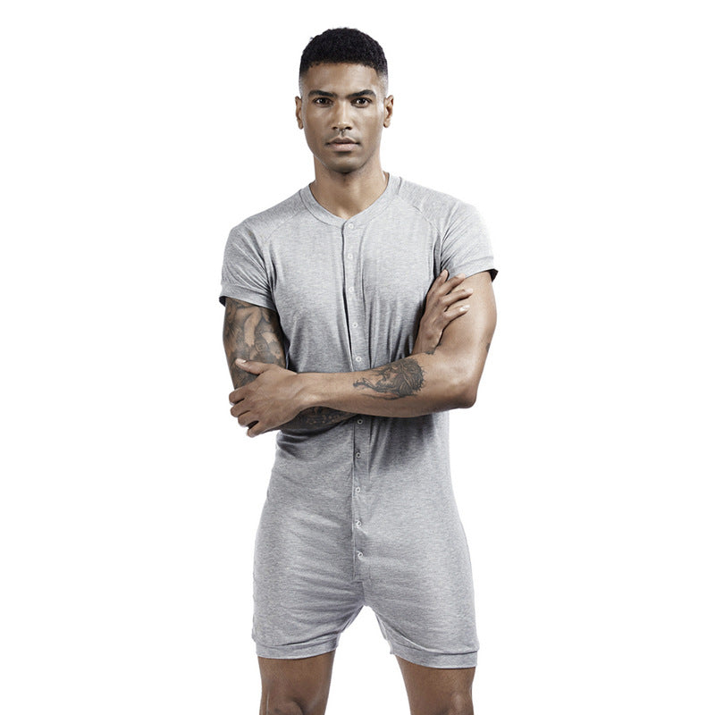Pyjama de loisirs Veste de mode pour hommes Une pièce