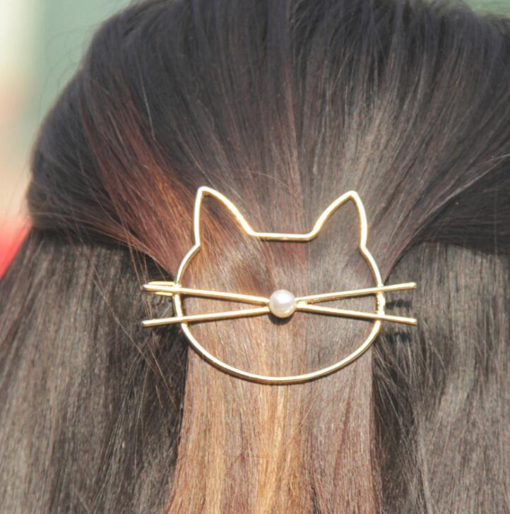 Mignon Kitty Hair Clips