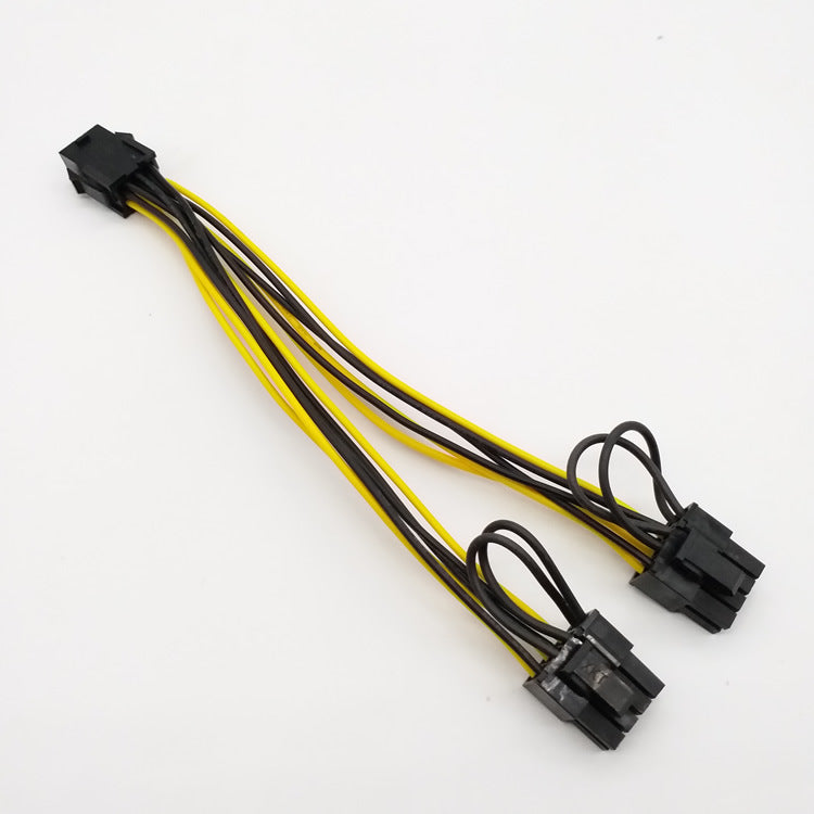 6P to Dual 8P Graphics Power Cable 6P to 62 Graphics Power Cable