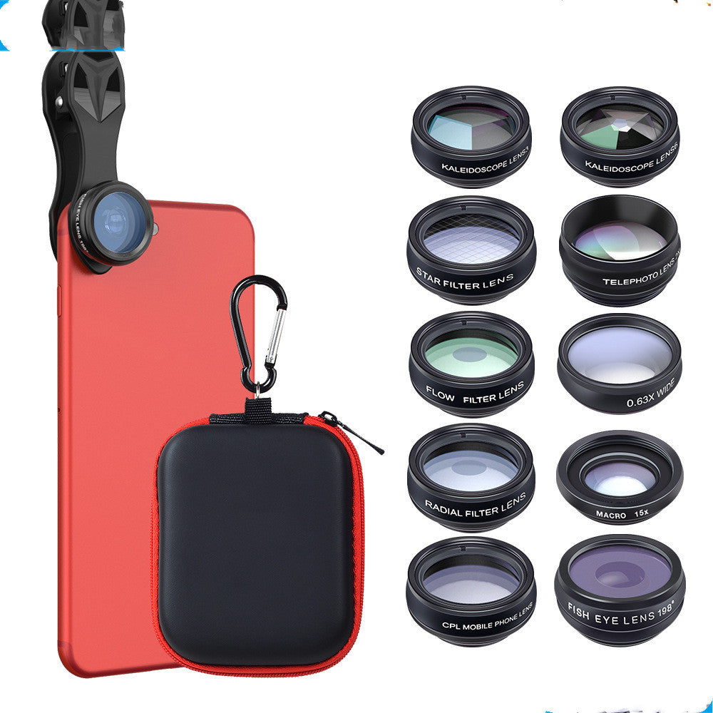 Polarisation 10 en 1 ensemble Universal Cell Phone Lens