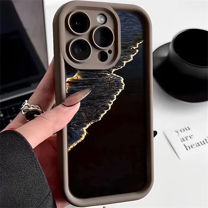 Étui de téléphone Gold HAILANG résistant à la chute