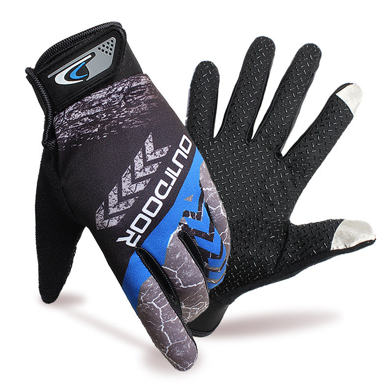 Gants d'équitation de plein doigt respirant pour hommes Protection solaire