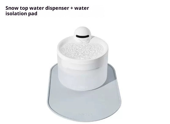 Distributeur d'eau pour animaux sans fil intelligent avec surveillance de la qualité de l'eau 24 heures sur 24 pour les chats et les chiens