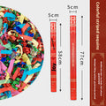 Sequins colorés-58cm-1 à la main de la maison de salut