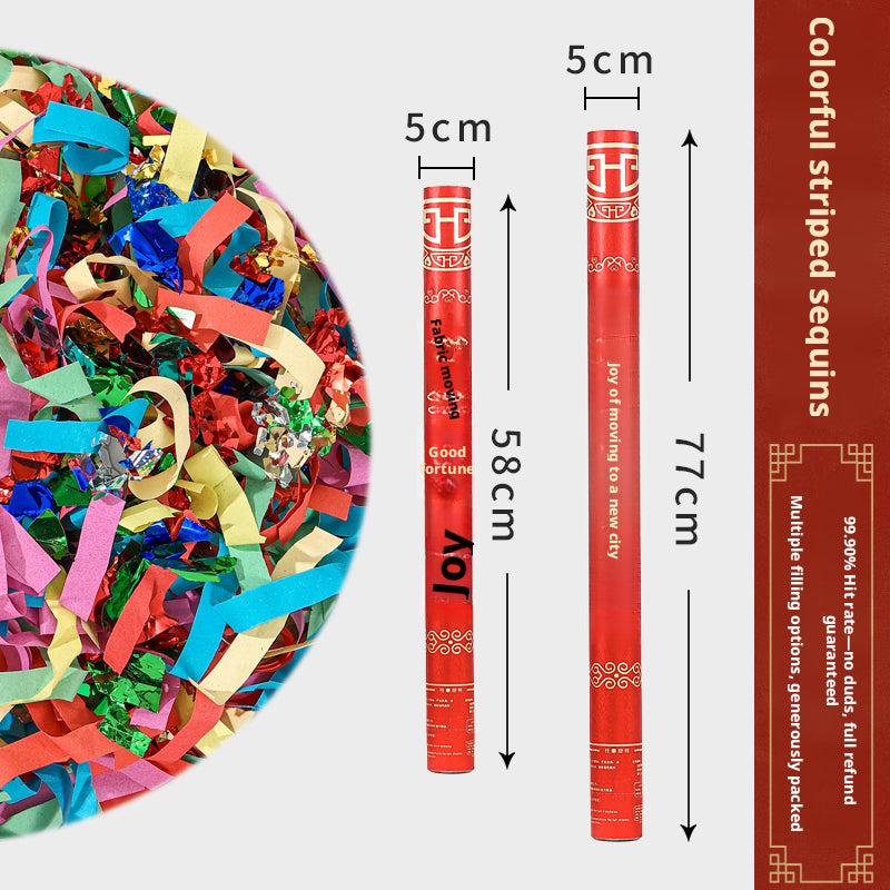 Sequins colorés-58cm-1 à la main de la maison de salut