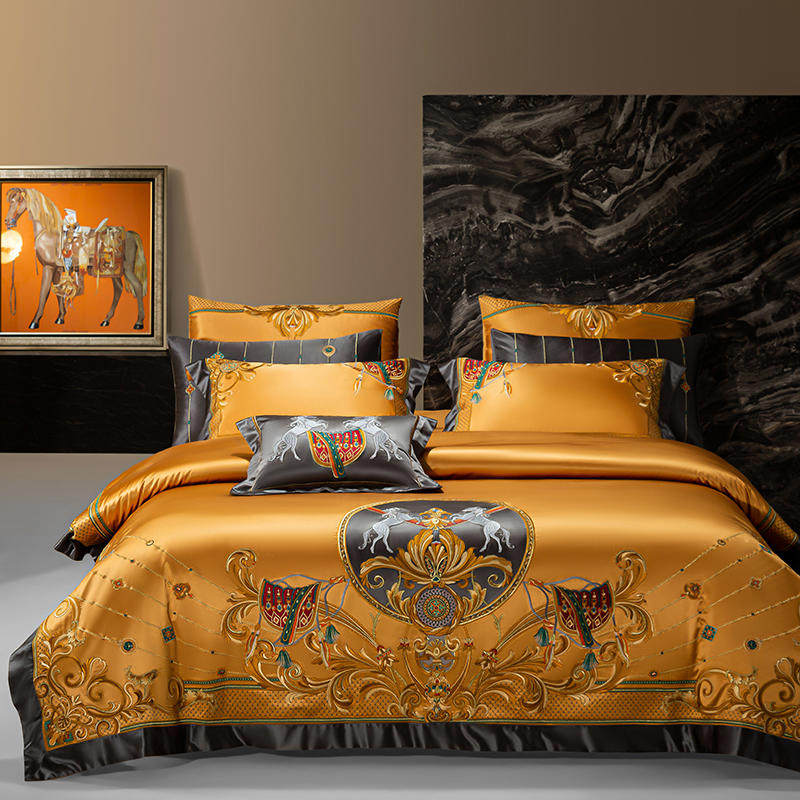 Brocade Broded Bedding Four-Piece Set