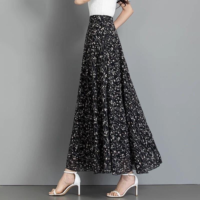 Chic Polka-dot Plus-taille Slimming Figure-flattering