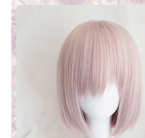 Fate Grand Ordre bouclier fille école fille cosplay perruque