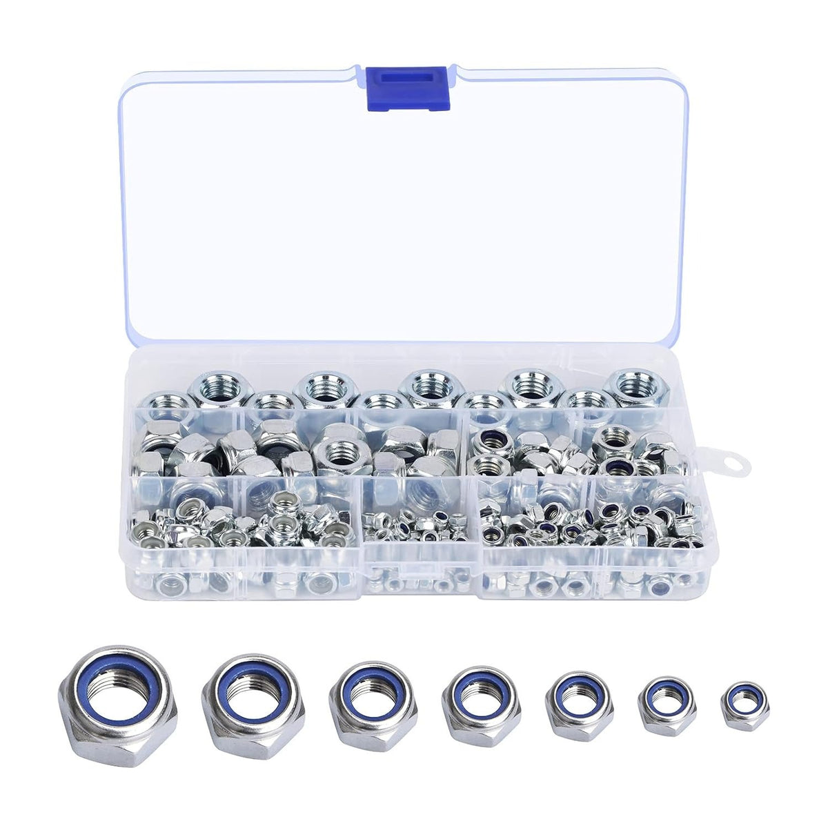 Box of 202 lock nuts