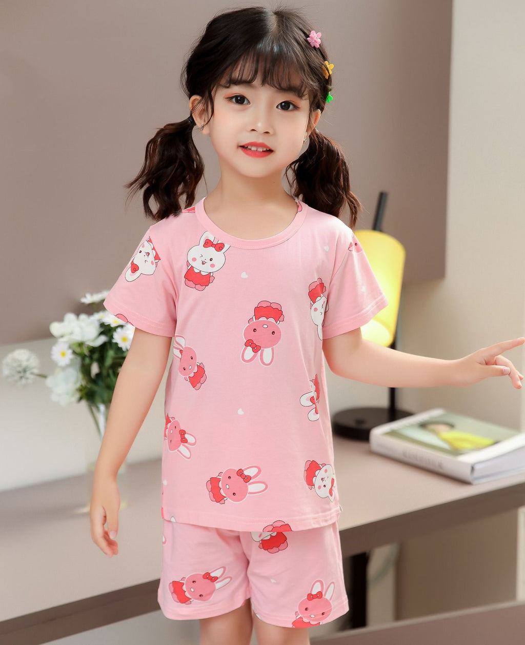 Version coréenne des vêtements et pyjamas pour enfants