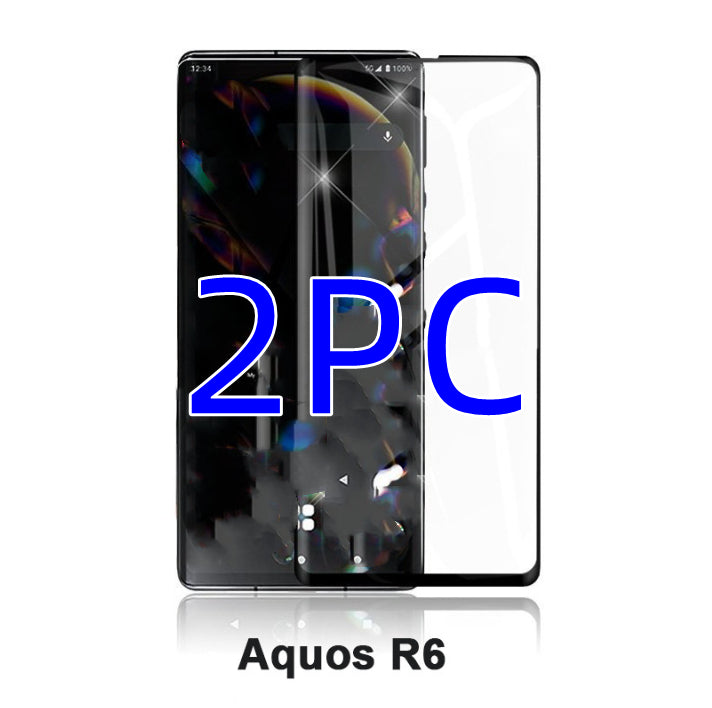 Écran Courbé HD Full Cover Black Edge Mobile Phone Protection Film