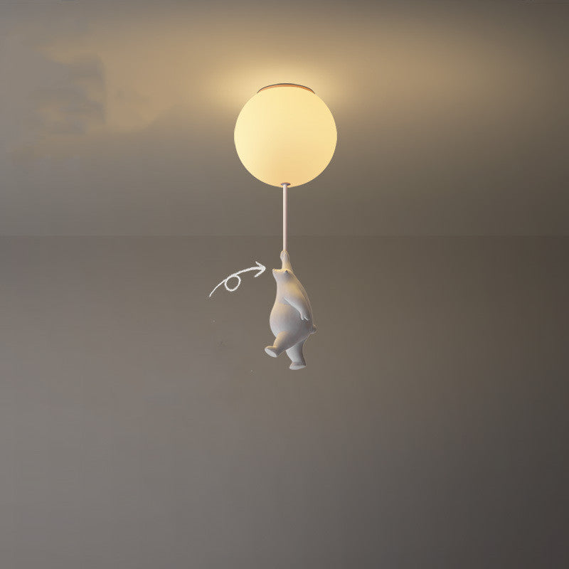 Caricature Chambre des enfants Aile Balcon Chambre Lampe de plafond