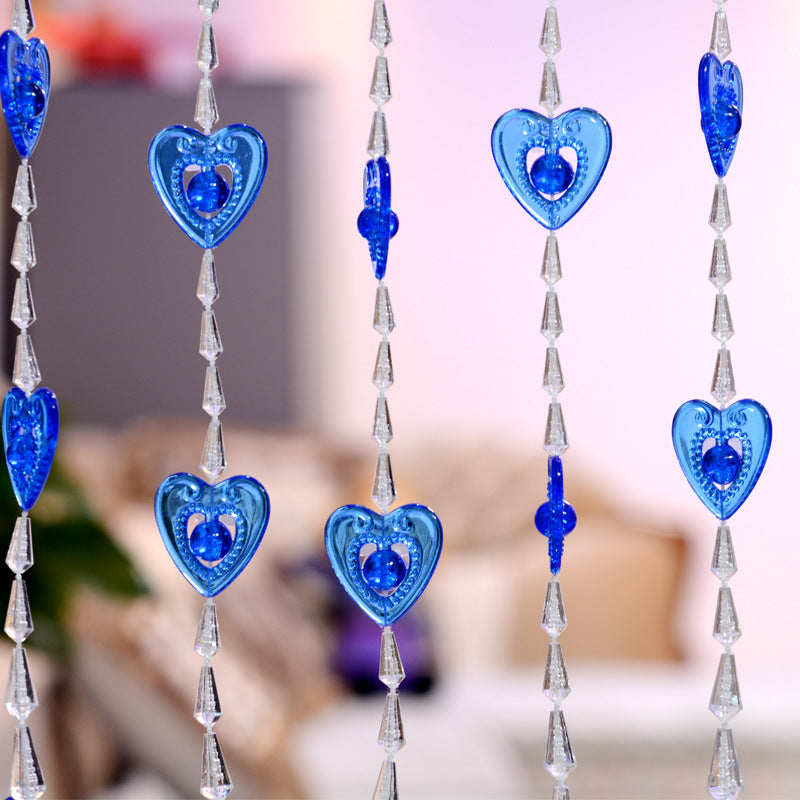 Décoration de chaîne de porte en plastique acrylique