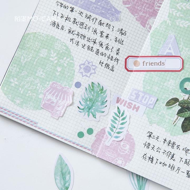 Autocollant de compte à main pour journal de menthe