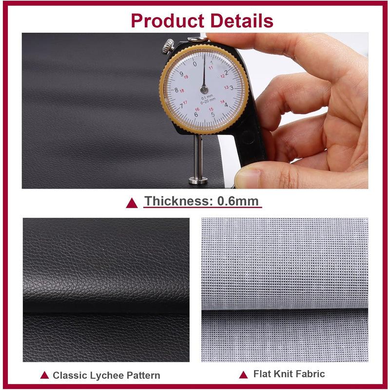 50cm137cm Vinyl tissu marin imperméable en cuir matériau épais rembourrage faux cuir Sh