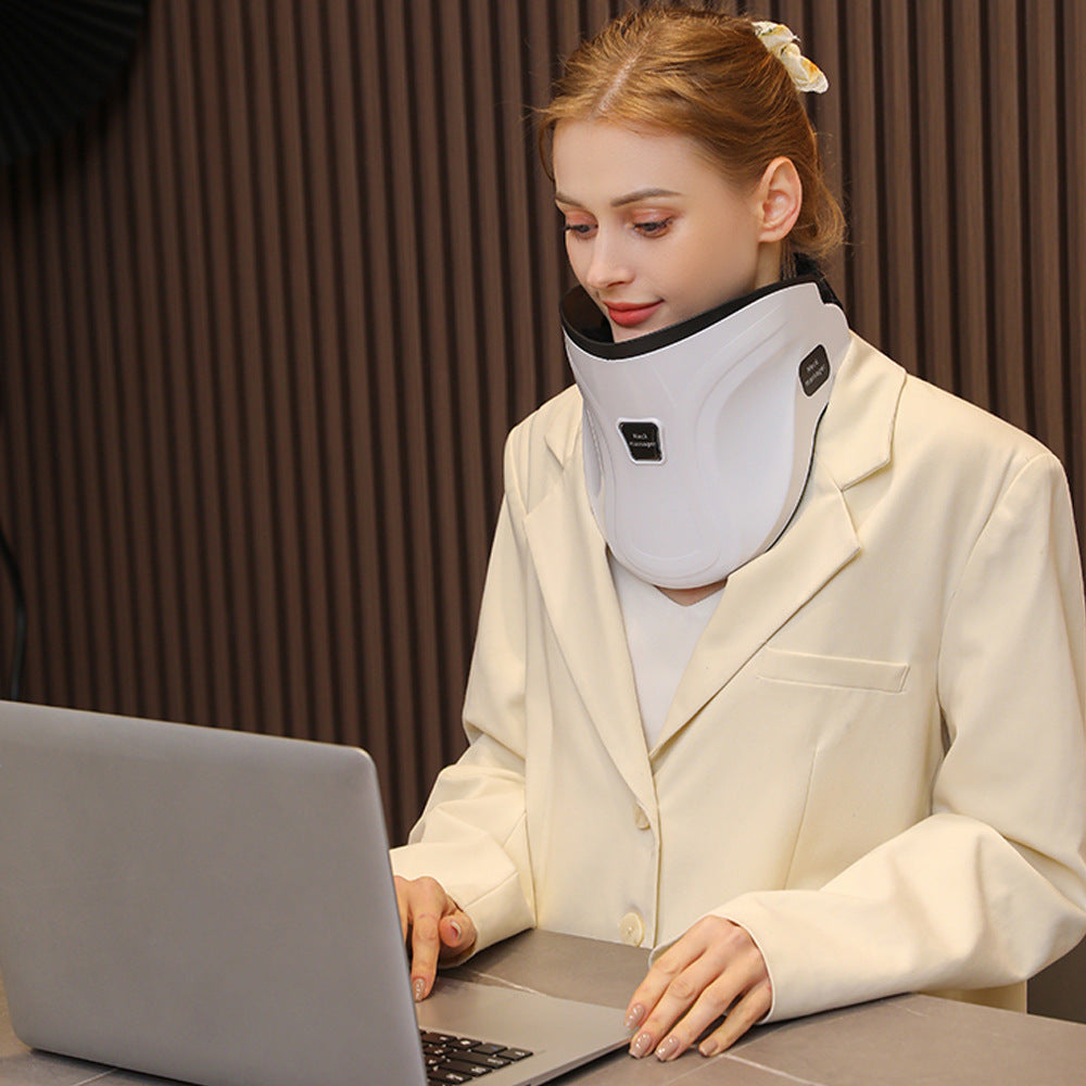 Instrument de massage à la pression d'air fixe de compression électrique de collier de compression