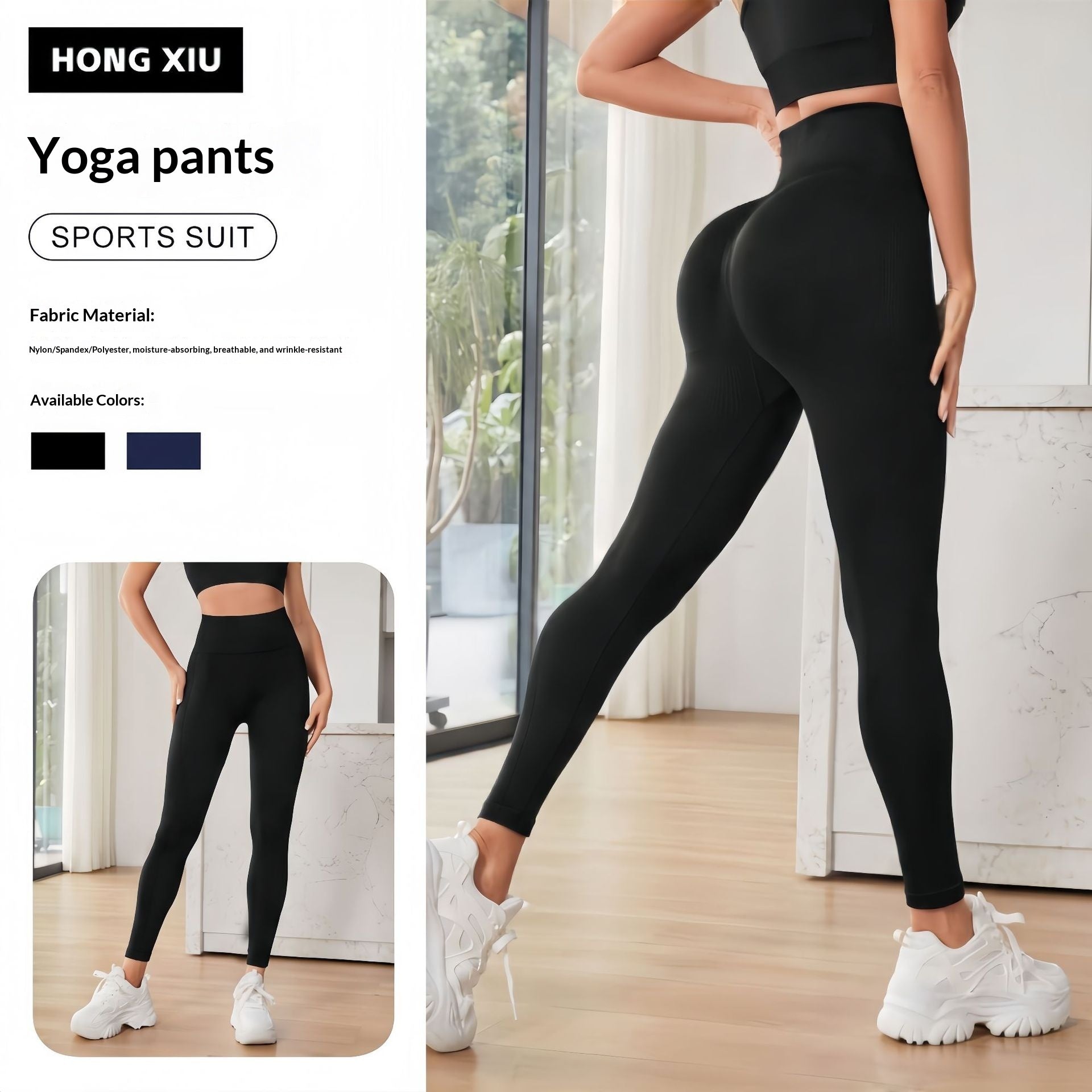 Pantalons de sport à la pointe haute pour femmes