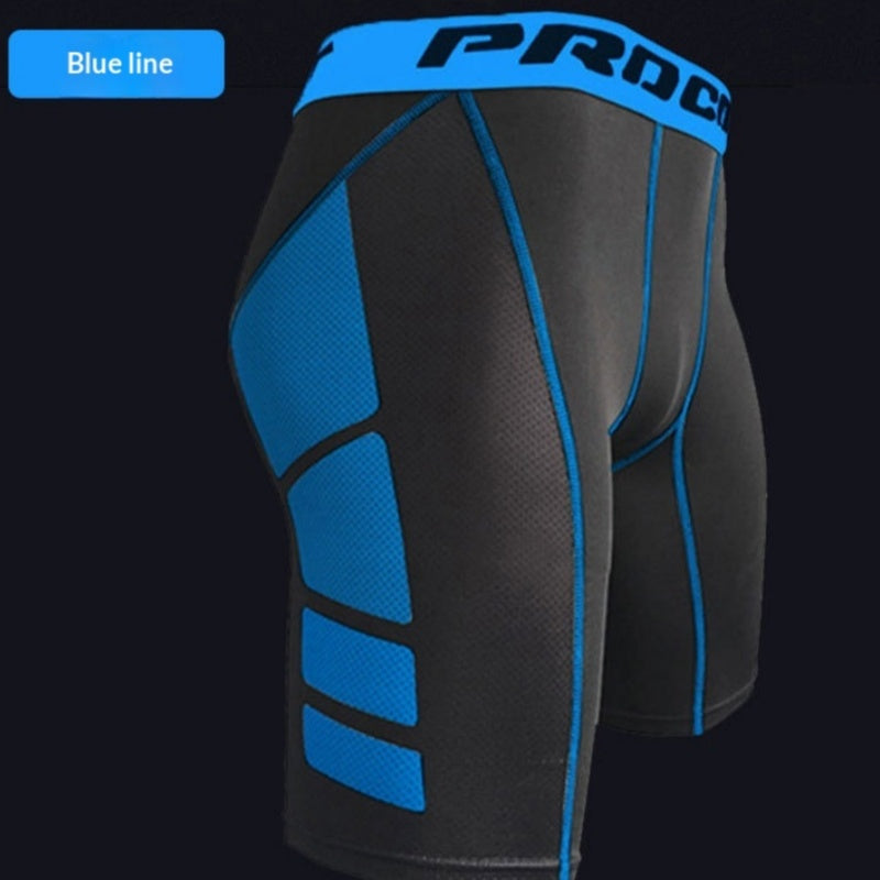 Hommes entraînement sportif Tight-Fit Cropped Shorts