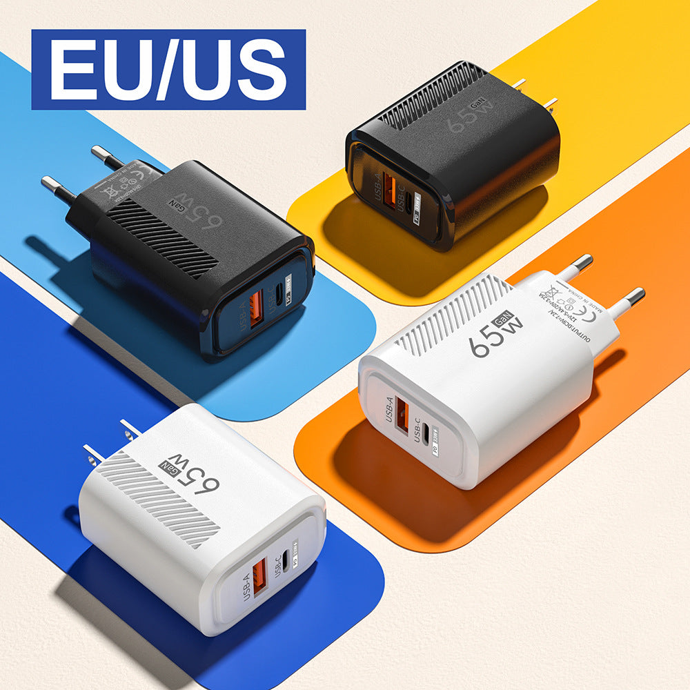 Small multi-port charger 1usb 1pd