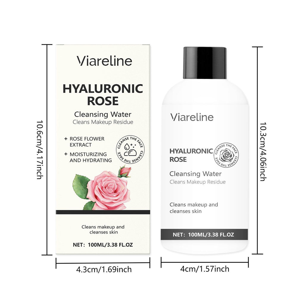 VIARELINE Rose Démaquillant Eau