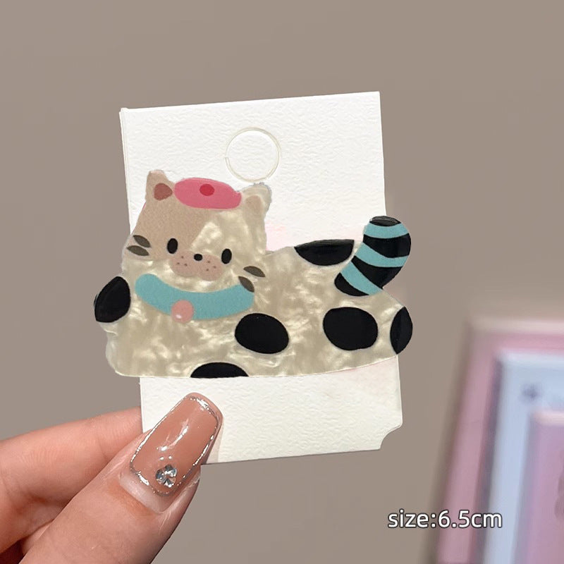 Coiffure de caricature Pin mignon côté chiot enfants Headwear